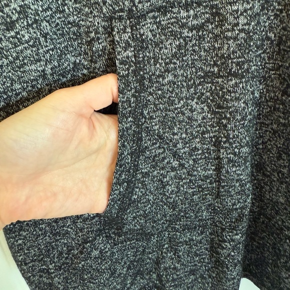 Danskin super soft casual dark grey hooded vest women's L - Picture 3 of 7